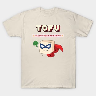 Superhero Tofu | Plant Powered Hero T-Shirt